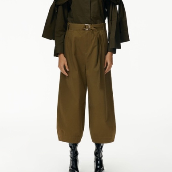 Myriam Twill Stella Ankle Length Sculpted Pant - Picture 1 of 9